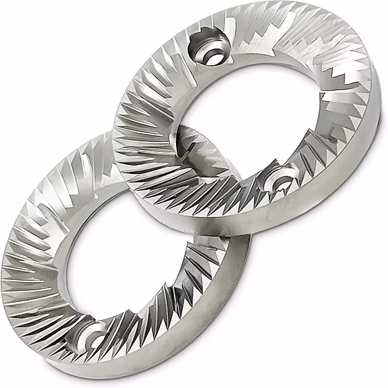 Muelas profesionales planas 59mm para molino de café